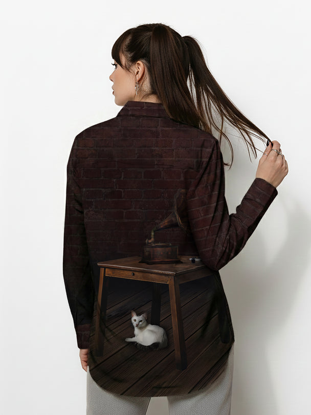 Smoking Girl : Unisex shirt